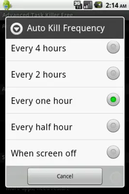 Advanced Task Killer Pro android App screenshot 1